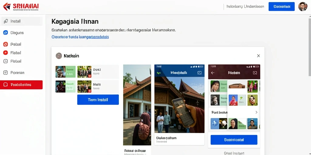 Tampilan antarmuka yang menarik dan mudah dinavigasi.