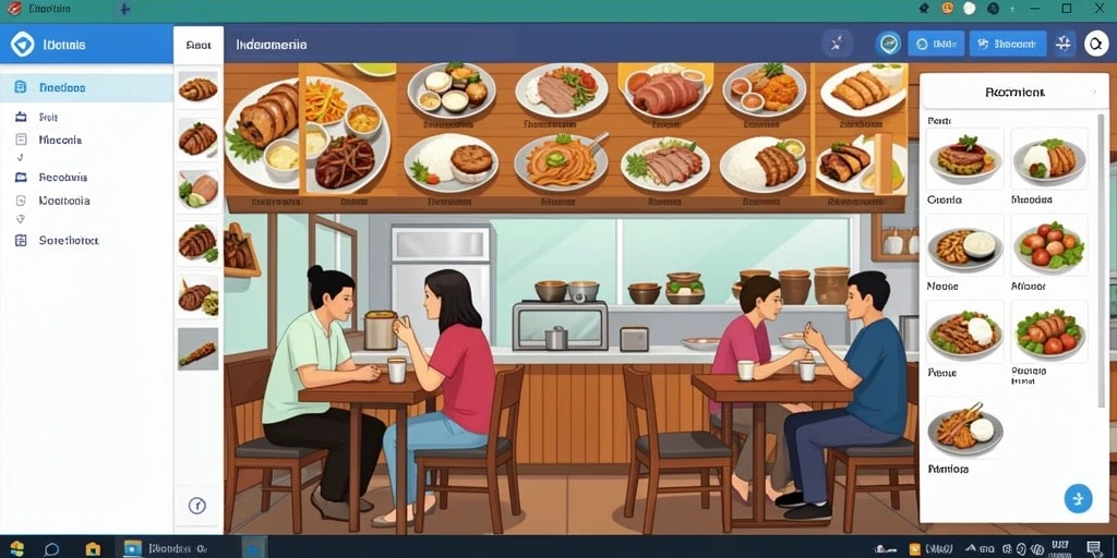 Tampilan antarmuka yang bersih dan mudah dipahami.