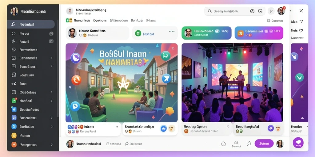 Tampilan antarmuka yang menarik dan modern.